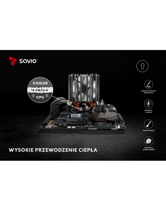 savio Pasta termoprzewodząca 14,5W/m-K 1g TG-04 główny