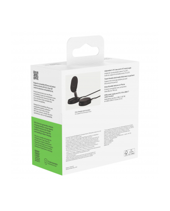 belkin Ładowarka magnetyczna BoostCharge Qi2 15W czarna z PSU