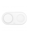 belkin Ładowarka podwójna BoostCharge Pro Qi2 15W biała - nr 11