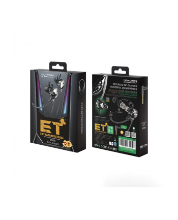 wekome Słuchawki przewodowe gamingowe ET-Y30 ET Series -  jack 3.5mm Czarne