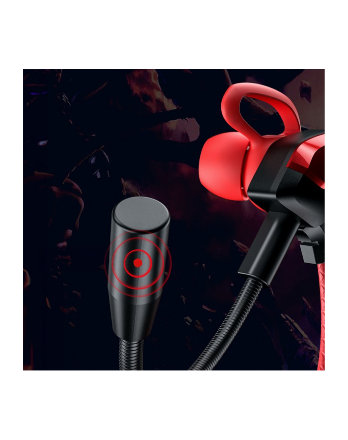 wekome Słuchawki przewodowe gamingowe ET-Y30 ET Series - jack 3.5mm Czerwone główny