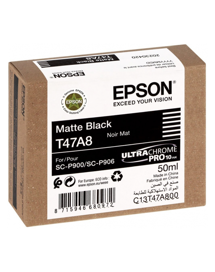 epson Tusz T47A8 MATTE BLACK 50ml do SC-P900 główny