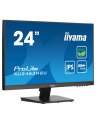 iiyama Monitor 24 cale XU2463HSU-B1 IPS,100HZ,ECO,3ms,SLIM,HDMI,DP,2x USB3.2 ,TCO,EPEAT - nr 10