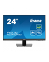 iiyama Monitor 24 cale XU2463HSU-B1 IPS,100HZ,ECO,3ms,SLIM,HDMI,DP,2x USB3.2 ,TCO,EPEAT - nr 67