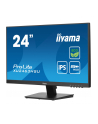 iiyama Monitor 24 cale XU2463HSU-B1 IPS,100HZ,ECO,3ms,SLIM,HDMI,DP,2x USB3.2 ,TCO,EPEAT - nr 94