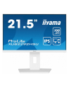 iiyama Monitor 21.5 cala ProLite XUB2292HSU-W6 IPS,100Hz,FreeSync,PIVOT,0.4ms,HDMI,  DP,4xUSB(3.2),2x2W,HAS(150mm), Biały - nr 1