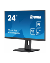iiyama Monitor 23.8 cala ProLite XUB2492QSU-B1 IPS,QHD,USB-C,100Hz,3xUSB(3.2),HDMI,DP  300cd/m2,FreeSync,2x2W,HAS(150mm),PIVOT - nr 12