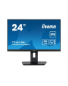 iiyama Monitor 23.8 cala ProLite XUB2492QSU-B1 IPS,QHD,USB-C,100Hz,3xUSB(3.2),HDMI,DP  300cd/m2,FreeSync,2x2W,HAS(150mm),PIVOT - nr 23