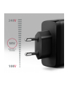 axagon ACU-DPQ100 Ładowarka sieciowa, GaN 100W, 3x port (USB-A + dual USB-C) PD3.0/QC4+/PPS/Apple, czarna - nr 26