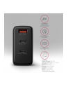 axagon ACU-DPQ100 Ładowarka sieciowa, GaN 100W, 3x port (USB-A + dual USB-C) PD3.0/QC4+/PPS/Apple, czarna - nr 27