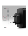 axagon ACU-DPQ100 Ładowarka sieciowa, GaN 100W, 3x port (USB-A + dual USB-C) PD3.0/QC4+/PPS/Apple, czarna - nr 35