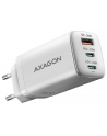 axagon ACU-DPQ65W Ładowarka sieciowa GaN 65W, 3x port (USB-A + dual USB-C) PD3.0/QC4+/PPS/Apple, biała - nr 20