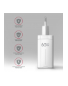 axagon ACU-DPQ65W Ładowarka sieciowa GaN 65W, 3x port (USB-A + dual USB-C) PD3.0/QC4+/PPS/Apple, biała - nr 5