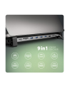 axagon HMC-10HLS Wieloportowy hub USB 5Gbps 4x USB-A, HDMI 4K/60Hz, RJ-45, SD/microSD, PD 100W, 25cm USB-C kabel - nr 24