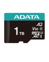 adata Micro SD PremierPro 1TB UHS1 U3 V30 100/85 MB/s + adapter - nr 2