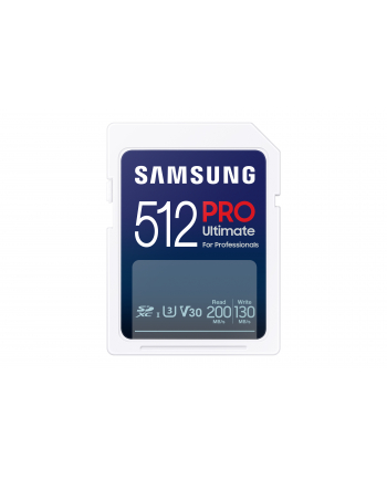 samsung Karta pamięci SD MB-SY512S/WW 512GB Pro Ultimate