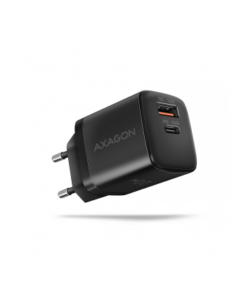 axagon ACU-PQ20 Ładowarka sieciowa 20W, QC3.0/AFC/FCP + PD Czarna