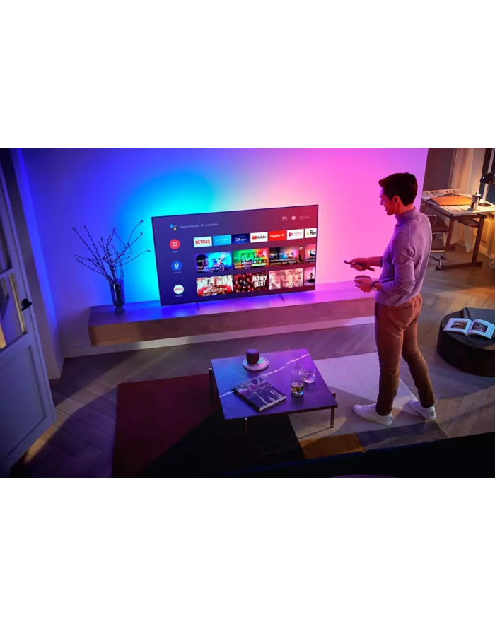 philips Telewizor 65 cali OLED 65OLED806/12 System Android, Ambilight 4 główny