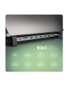 axagon HMC-10HLS Wieloportowy hub USB 5Gbps 4x USB-A, HDMI 4K/60Hz, RJ-45, SD/microSD, PD 100W, 25cm USB-C kabel - nr 28
