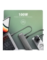 axagon HMC-10HLS Wieloportowy hub USB 5Gbps 4x USB-A, HDMI 4K/60Hz, RJ-45, SD/microSD, PD 100W, 25cm USB-C kabel - nr 29