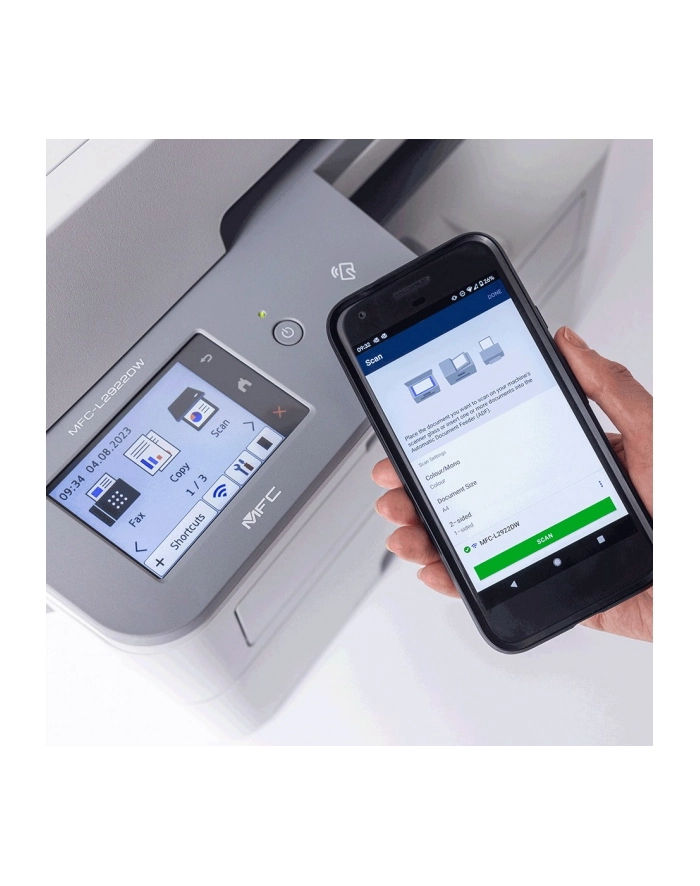 BROTHER MFCL2922DW MFP Mono Laser Printer A4 30 ppm WiFi ' USB główny