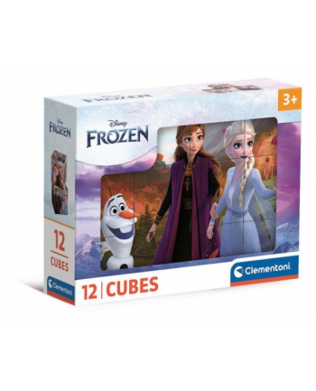 Clementoni Klocki obrazkowe 12el Frozen. Kraina Lodu 41192