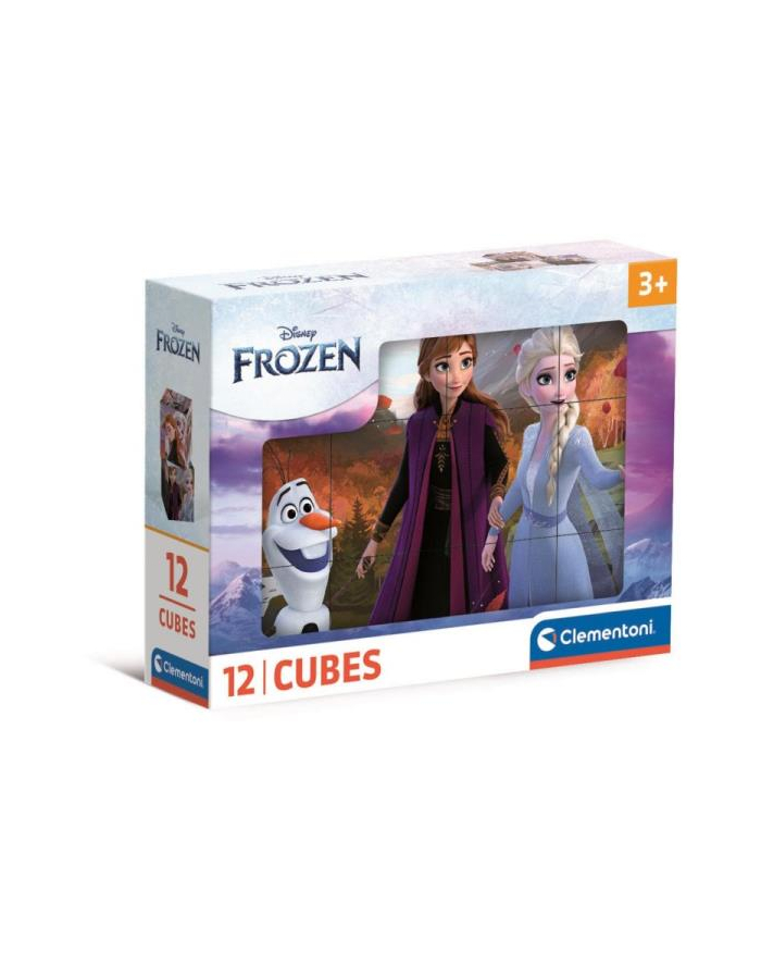 Clementoni Klocki obrazkowe 12el Frozen. Kraina Lodu 41192 główny