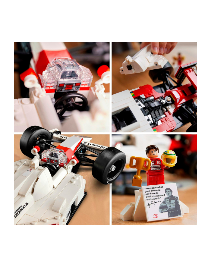 LEGO 10330 ICONS McLaren MP4/4 i Ayrton Senna p3 główny