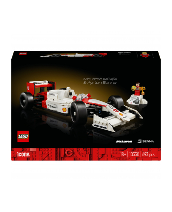LEGO 10330 ICONS McLaren MP4/4 i Ayrton Senna p3