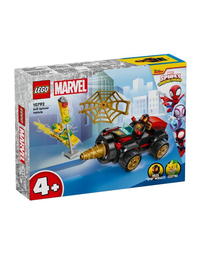 LEGO 10792 MARVEL SPID-EY Pojazd wiertłowy p4 główny