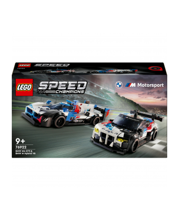 LEGO 76922 SPEED CHAMPION Samochody wyścigowe BMW M4 GT3 'amp; BMW M Hybrid V8 p4