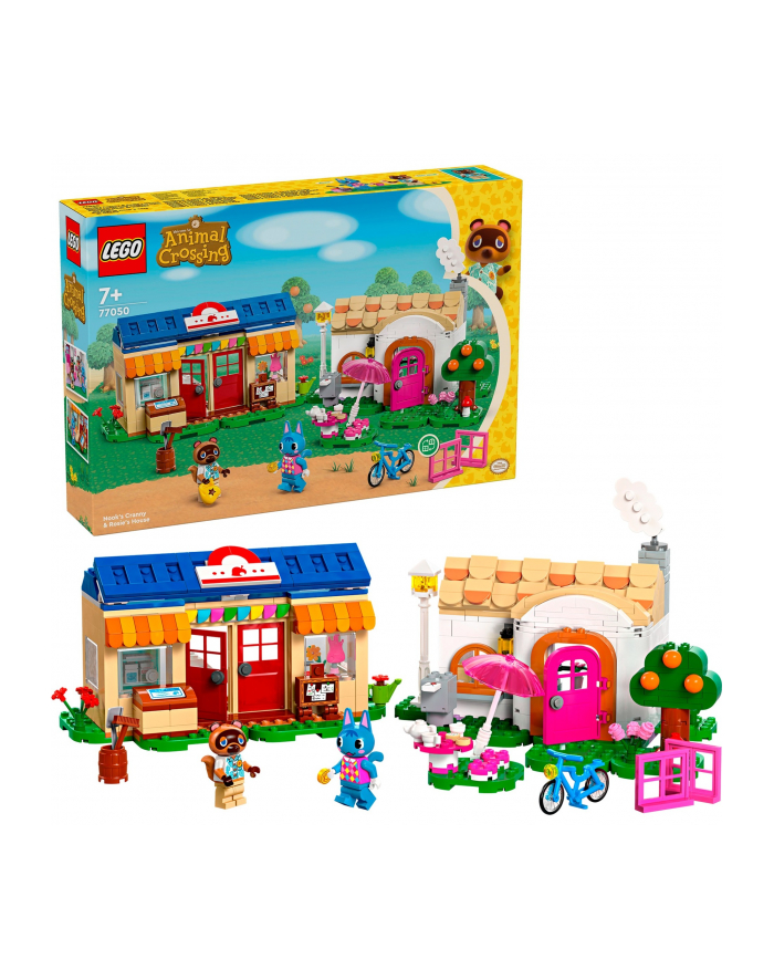 LEGO 77050 ANIMAL CROSSING Nook's Cranny i domek Rosie p3 główny