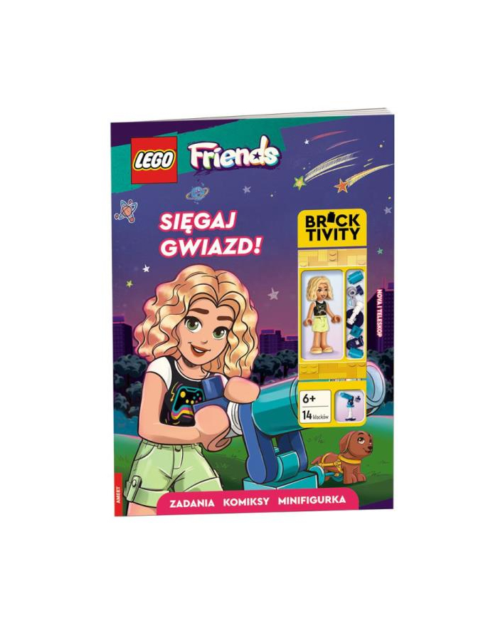 ameet Książeczka LEGO Friends. Sięgaj gwiazd! LNC-6161 główny