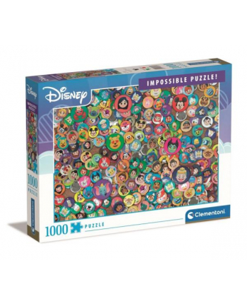 Clementoni Puzzle 1000el Impossible Puzzle Disney Classic 39830