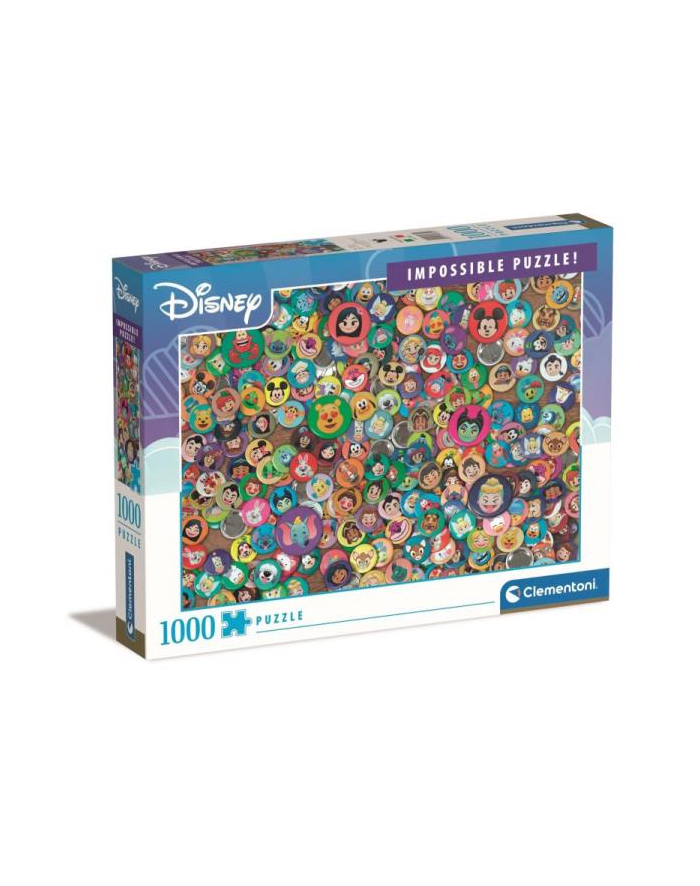 Clementoni Puzzle 1000el Impossible Puzzle Disney Classic 39830 główny