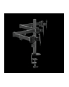 LOGILINK BP0173 Triple monitor mount 17-27inch arm length each 658 mm aluminum - nr 3