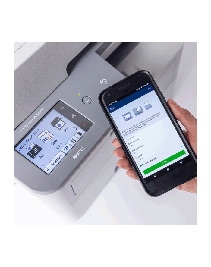 BROTHER MFCL2922DW MFP Mono Laser Printer A4 30 ppm WiFi ' USB główny