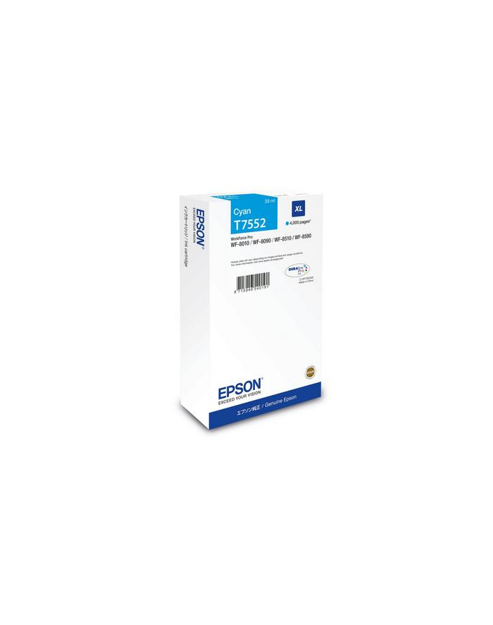 EPSON WF-8xxx Series Ink Cartridge XL Cyan główny