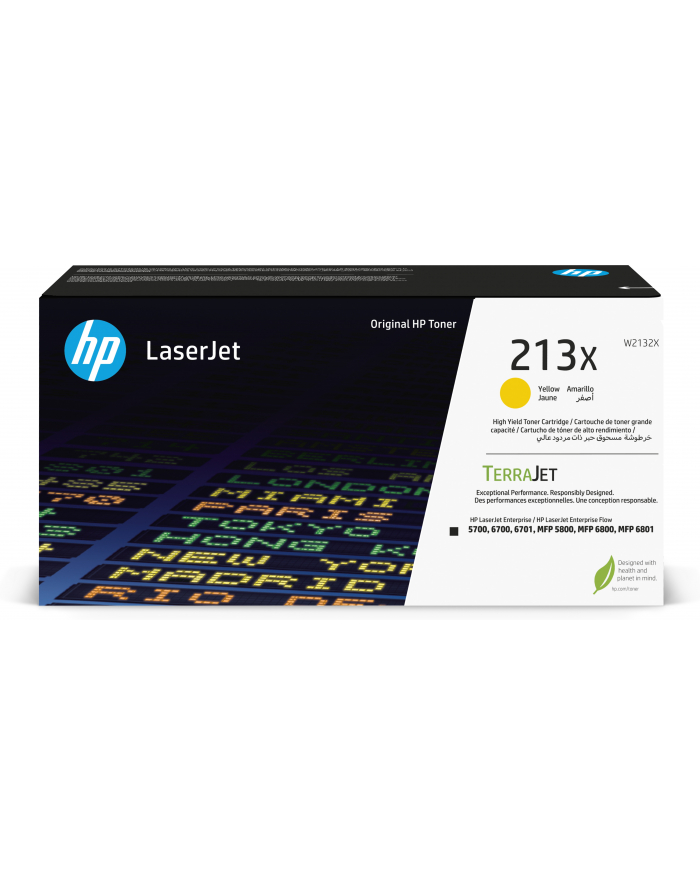 hp inc. HP 213X Yellow Original LaserJet Toner Cartridge główny