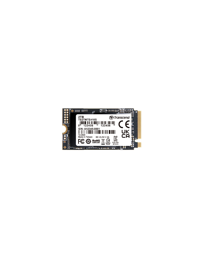 TRANSCEND 2TB M.2 2242 PCIe Gen4x4 NVMe 3D TLC DRAM-less główny