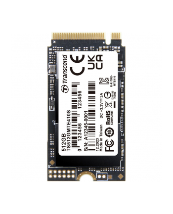 TRANSCEND 512GB M.2 2242 PCIe Gen4x4 NVMe 3D TLC DRAM-less