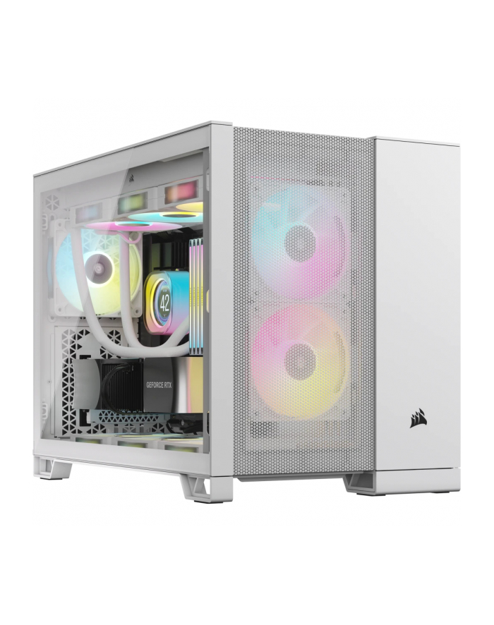 CORSAIR 2500D Airflow Tempered Glass Mid-Tower White główny