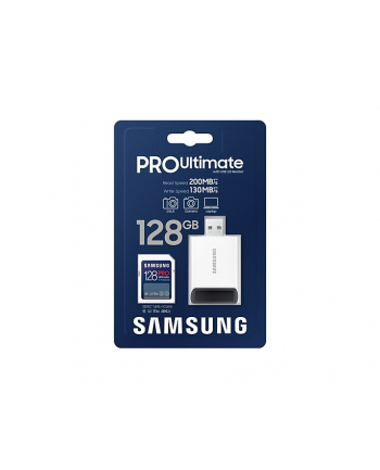 samsung Karta pamięci SD MB-SY128SB/WW 128GB Pro Ultimate + czytnik