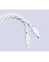 aukey CB-SCL2 White silikonowy kabel Lightning-USB C | USB Power Delivery USB-PD | 1.8m | 27W | 3A | MFi Apple - nr 11