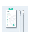 aukey CB-SCL2 White silikonowy kabel Lightning-USB C | USB Power Delivery USB-PD | 1.8m | 27W | 3A | MFi Apple - nr 2