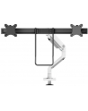 NEOMOUNTS Select Desk Mount Double Display Crossbar Topfix Clamp and Grommet - nr 30