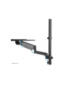NEOMOUNTS wall mounted sit-stand workstation Screen Keyboard ' Mouse - nr 24