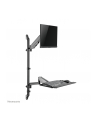 NEOMOUNTS wall mounted sit-stand workstation Screen Keyboard ' Mouse - nr 46