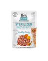 BRIT Care Cat Sterilized Fillets in Gravy filety z królikiem w sosie - mokra karma dla kota - 85 g - nr 1