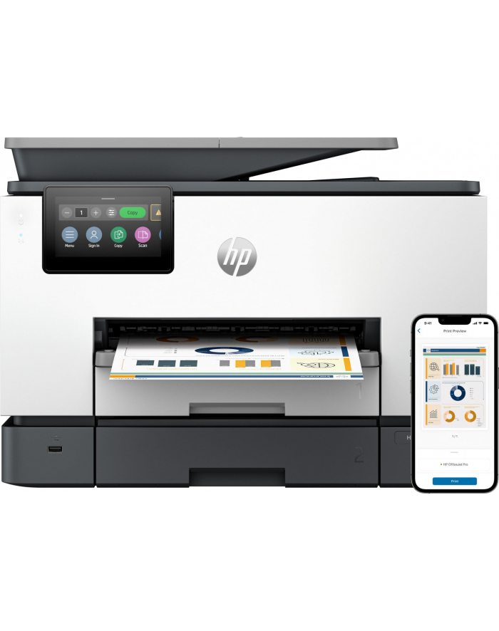 hp inc. HP OfficeJet Pro 9130b All-in-One color up to 25ppm Printer główny
